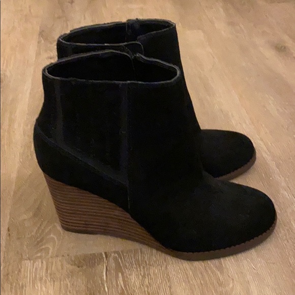Lucky brand wedge booties - Picture 2 of 4